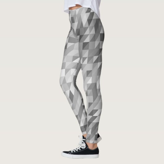 modern driehoekig afdrukken leggings (Links)