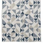 modern driehoeksgordijn douchegordijn (Voorkant)