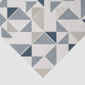 modern driehoekspapier tissuepapier (Detail)