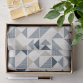 modern driehoekspapier tissuepapier (Geschenk)