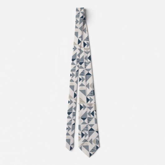 modern driehoeksstropdas stropdas (Achterkant)