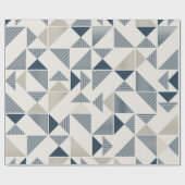 modern driehoeksverpakkingspapier cadeaupapier (Vlak)