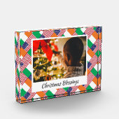 Modern DUAL IERS AMERIKAANS Kerstmis Keepsake Fotoblokken (Links)