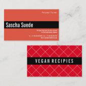 Modern, duidelijk, indrukwekkend visitekaartje (Voorkant / Achterkant)