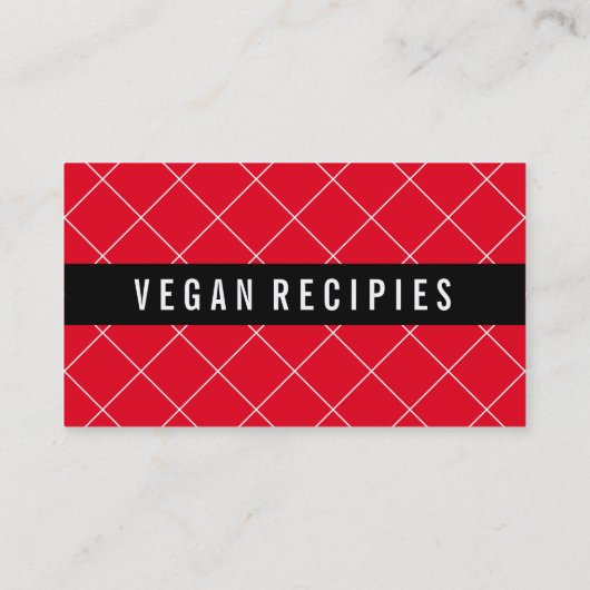 Modern, duidelijk, indrukwekkend visitekaartje (Achterkant)