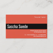 Modern, duidelijk, indrukwekkend visitekaartje (Voorkant)