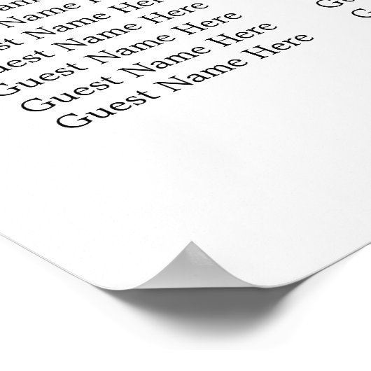 Modern Dusty Blue 15 Tafels Bruiloft Zitkaarten Poster (Hoek)