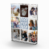 Modern Dusty Blue 8 Foto Collage Beste Mam ooit (Rechts)