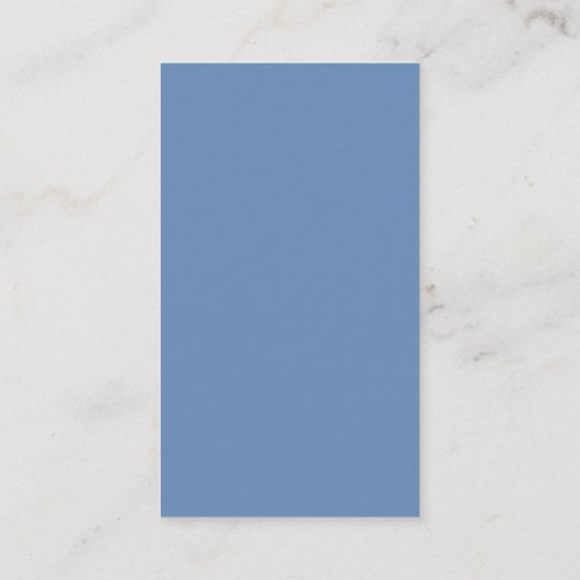 Modern Dusty Blue Ribbon Boeken voor Baby Kaart (Achterkant)