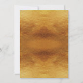 Modern Dusty Blue Wildflowers 50e Jubileum Kaart (Achterkant)