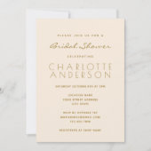 Modern Dusty Mauve Blue Minimalist Vrijgezellenfee Kaart (Voorkant)