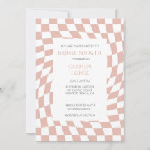 Modern Dusty Roos Gecontroleerd Vrijgezellenfeest