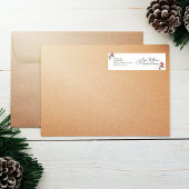 Modern Dusty Roos Summer Blush Wedding Label