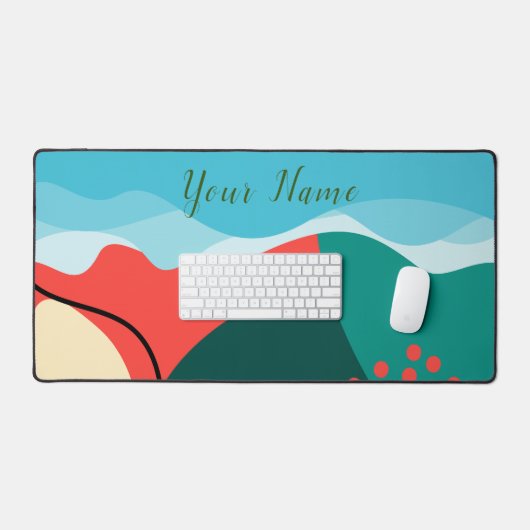 Modern Dynamic Abstract Unique Creative Bureaumat (Keyboard & Muis)