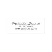 Modern e-mailadres rubberstempel (Afrduk)