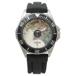 Modern Eagle Design gepersonaliseerde eWatch Horloge