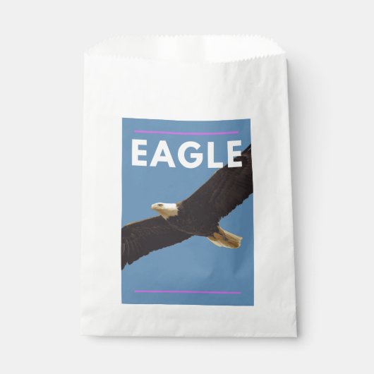 "Modern Eagle Design voorkeurstas Bedankzakje (Voorkant)