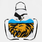 Modern Eagle en Lion Design Schort (Voorkant)