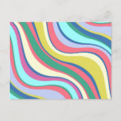 Modern Eames Waves 2 Briefkaart (Voorkant)