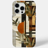 Modern Earth Botanical - Abstract minimalistisch Case-Mate iPhone Case (Achterkant)