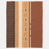 Modern Earth Tone – Minimalist Cozy Home Décor Fleece Deken (Voorkant)