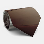 Modern Earth-Toned Silk Stropdas (Opgerold)