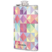 Modern Earthtone Geometric Pattern With Name Heupfles (Links)