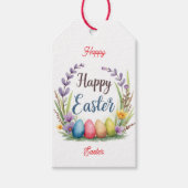 Modern Easter Eggs Beautiful Collection Cadeaulabel (Voorkant)