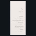 Modern Ecru Olijftak Bruiloft Menu<br><div class="desc">Dit is een modern ecru huwelijksmenu,  dat een vleugje elegantie aan uw huwelijksfeestdecor zal toevoegen. Alle tekst is bewerkbaar,  klik op 'Personaliseer deze sjabloon. Overeenkomende items zoals plaatskaarten,  tafelnummers en trouwbordjes zijn ook beschikbaar.</div>