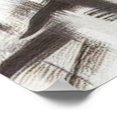 Modern Edge Heren Salon Poster (Hoek)