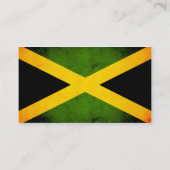 Modern Edgy Jamaican Flag Visitekaartje (Achterkant)
