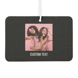 Modern Editable Black Minimal Text Design Template Luchtverfrisser