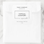 Modern Editable Candle Label Template (Tas)