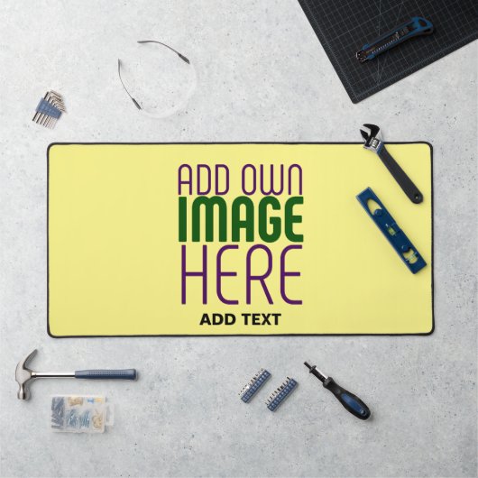 MODERN EDITABLE PASTEL YELLOW IMAGE TEXT TEMPLATE BUREAUMAT (Werkstation)