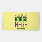 MODERN EDITABLE PASTEL YELLOW IMAGE TEXT TEMPLATE BUREAUMAT (Voorkant)