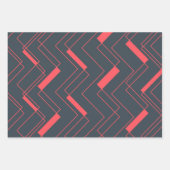 Modern, eenvoudig, abstract, levendig, trendpatroo inpakpapier vel (Voorkant 2)