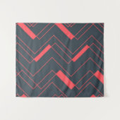 Modern, eenvoudig, abstract, levendig, trendpatroo wandkleed (Voorkant (horizontaal))