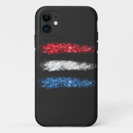 *~* Modern Eenvoudig Abstracte Amerikaanse Vlag Case-Mate iPhone Case