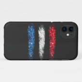 *~* Modern Eenvoudig Abstracte Amerikaanse Vlag Case-Mate iPhone Case (Achterkant (horizontaal))