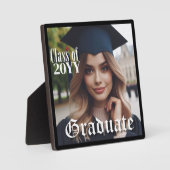 Modern eenvoudig Afstuderen Afstuderen fotoklasse  Fotoplaat (Voorkant)