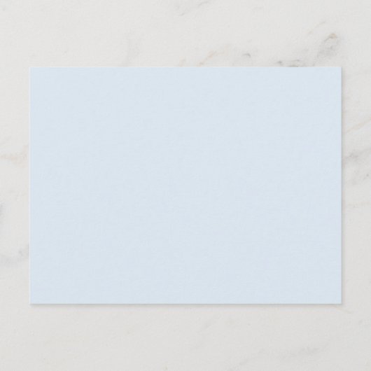 Modern eenvoudig Baby shower Uitnodiging Briefkaart (Achterkant)