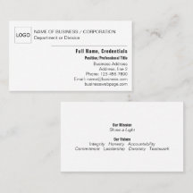 Modern Eenvoudig Bedrijf Gedetailleerd Zwart-wit