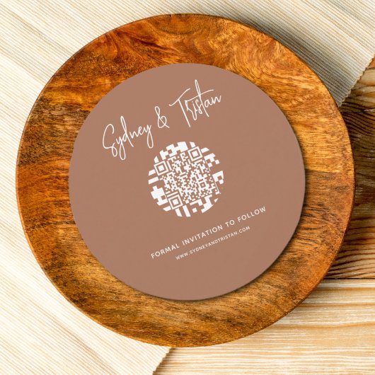 Modern Eenvoudig Bewaar de Datum Foto Overlay Brui Kaart