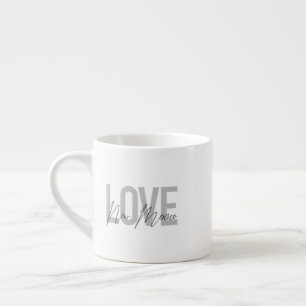 Modern, eenvoudig, chic, coole design Love New Mex Espresso Kop
