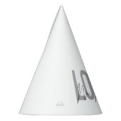 Modern, eenvoudig, chic, coole design Love New Mex Feesthoedjes (Links)