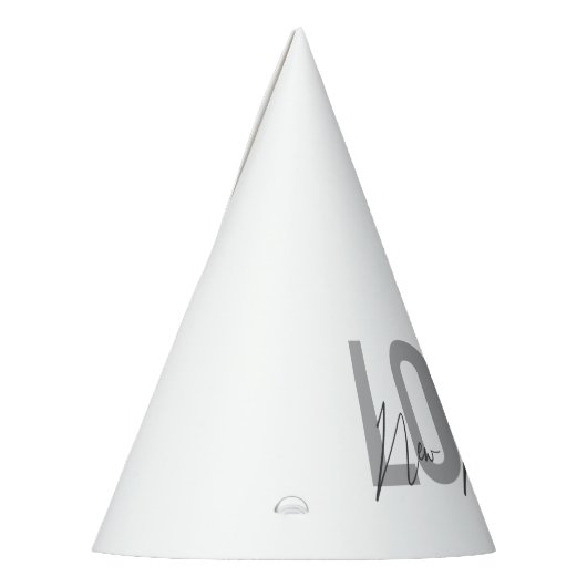 Modern, eenvoudig, chic, coole design Love New Mex Feesthoedjes (Links)