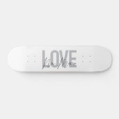 Modern, eenvoudig, chic, coole design Love New Mex Persoonlijk Skateboard (Horizontaal)