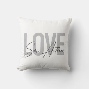 Modern, eenvoudig, chic, koel ontwerp Love San Ant Kussen