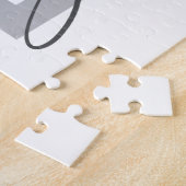 Modern, eenvoudig, chic, Love San Antonio Design C Legpuzzel (Zijkant)
