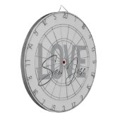Modern, eenvoudig, chic, Love San Jose Design Cool Dartbord (Voorkant Links)